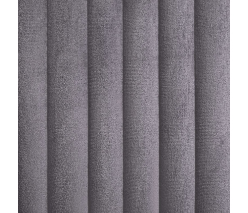 vidaXL virtuves krēsli, 4 gab., pelēks samts