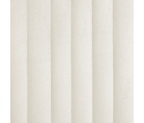 vidaXL virtuves krēsli, 4 gab., krēmkrāsas samts