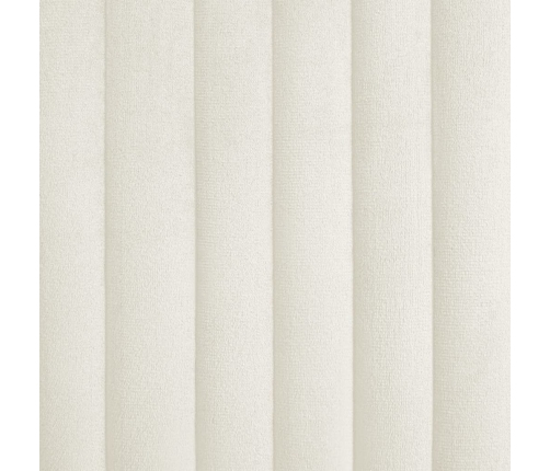 Virtuves Krēsli, 6 Gab., Krēmkrāsas Samts Vidaxl