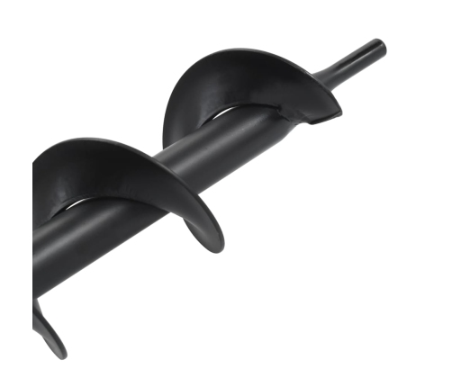 vidaXL zemes urbja uzgalis, tērauds, 75x600 mm