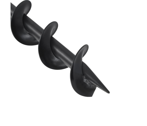 vidaXL zemes urbja uzgalis, tērauds, 75x600 mm