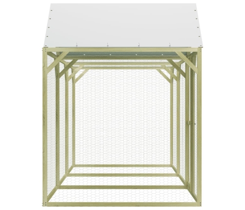 vidaXL vistu būris, 4,5x1,5x2 m, impregnēts priedes koks