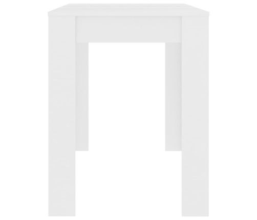 Virtuves Galds, Balts, 120X60X76 Cm, Inženierijas Koks Vidaxl