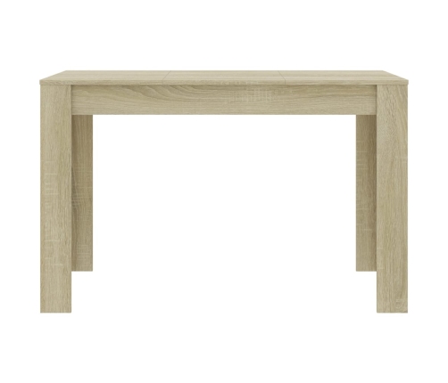 vidaXL virtuves galds, ozolkoka krāsa, 120x60x76 cm, inženierijas koks