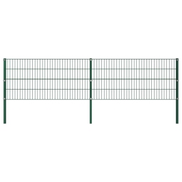 Žoga Panelis Ar Stabiem, 3,4 M, Zaļa Dzelzs Vidaxl