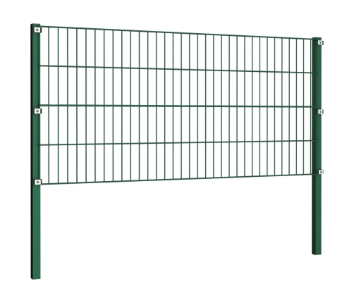 Žoga Panelis Ar Stabiem, 6,8 M, Zaļa Dzelzs Vidaxl