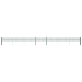 Žoga Panelis Ar Stabiem, 11,9 M, Zaļa Dzelzs Vidaxl