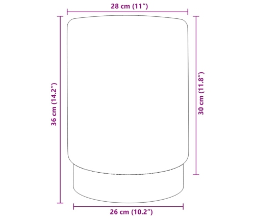vidaXL soliņš, gaiši zils un zeltains samts