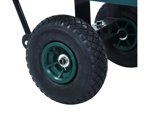 Dārza Ratiņi, Zaļi, 250 Kg Vidaxl