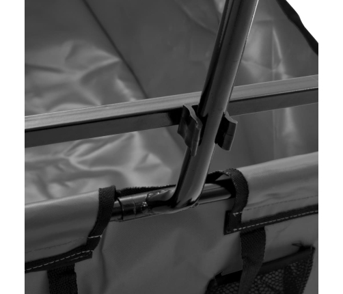 Salokāmi Rokas Ratiņi, Pelēks Tērauds Vidaxl