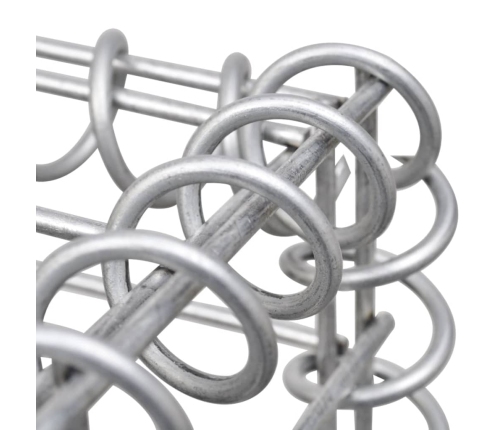 vidaXL H-formas gabions, tērauda stieple, 260x40x150 cm