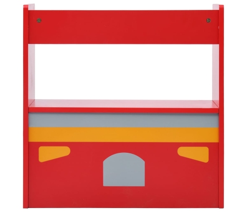 3-Daļīgs Bērnu Galda Un Krēslu Komplekts, Ugunsdzēsēju Mašīna Vidaxl