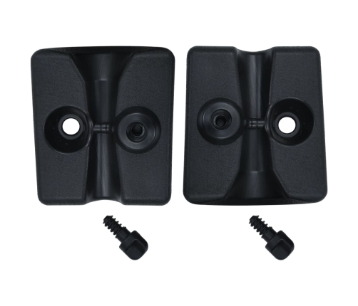 vidaXL dārza nojumes atsvari, 4 gab., PE, melni