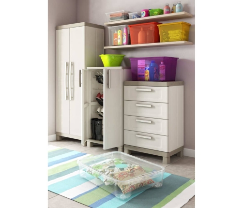 Keter Zemais Skapis Excellence, Bēšs Un Pelēkbrūns, 97 Cm