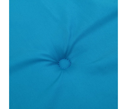 vidaXL dārza krēslu spilveni, 2 gab., zili, 100x50x3 cm, audums