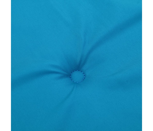 vidaXL dārza krēslu spilveni, 4 gab., zili, 100x50x3 cm, audums