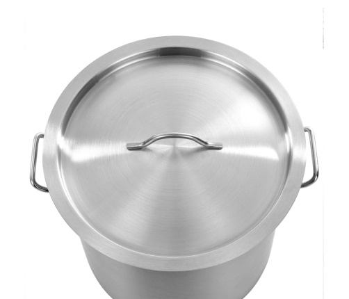 vidaXL zupas katls, 26 L, 32x32 cm, nerūsējošs tērauds