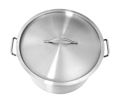 vidaXL zupas katls, 58 L, 50x30 cm, nerūsējošs tērauds