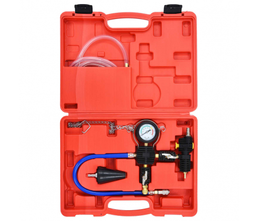 vidaXL dzesēšanas sistēmas attīrīšanas un uzpildīšanas komplekts