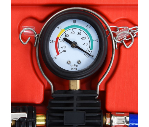 vidaXL dzesēšanas sistēmas attīrīšanas un uzpildīšanas komplekts