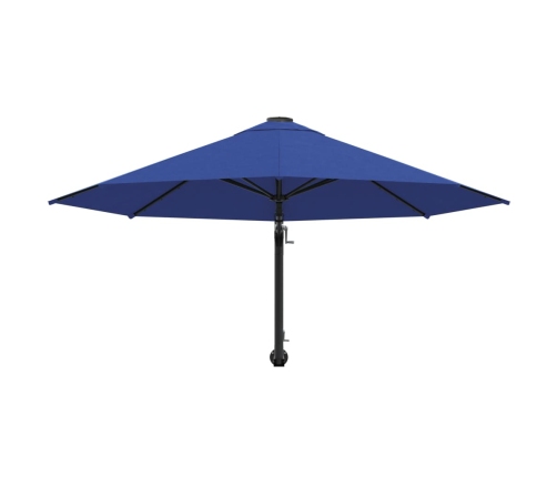 Saulessargs Ar Metāla Kātu, Zils, 300 Cm Vidaxl