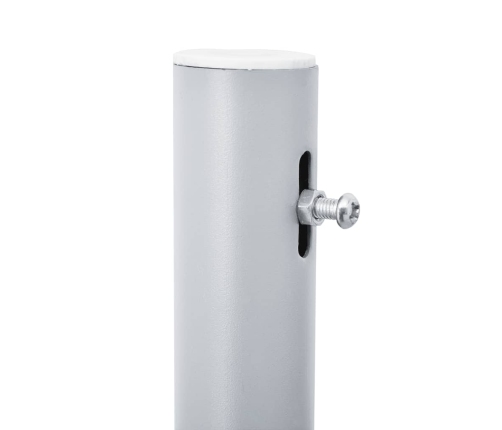 vidaXL izvelkams sānu aizslietnis, brūns, 140x600 cm