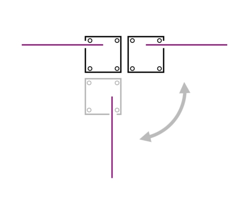 vidaXL izvelkams sānu aizslietnis, brūns, 140x600 cm