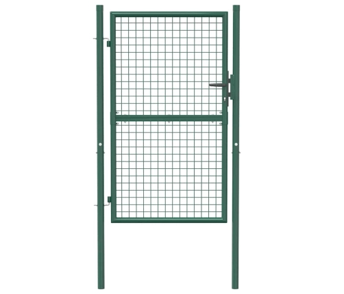 vidaXL žoga vārti, tērauds, 100x150 cm, zaļi