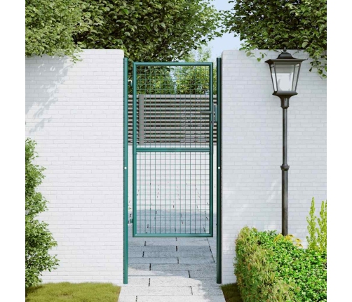 vidaXL žoga vārti, zaļi, 100x175 cm, tērauds