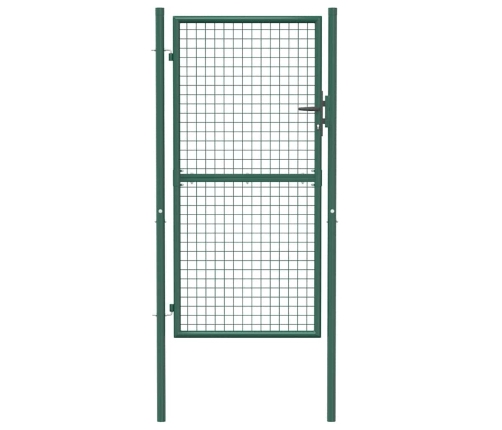 vidaXL žoga vārti, zaļi, 100x175 cm, tērauds