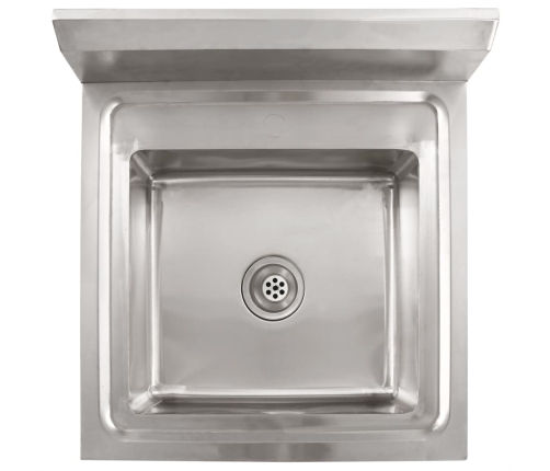 vidaXL virtuves izlietne, viena bļoda, nerūsējošs tērauds