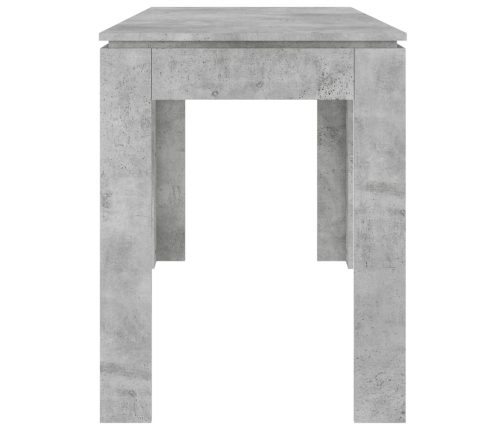 vidaXL virtuves galds, betona pelēks, 120x60x76 cm, inženierijas koks