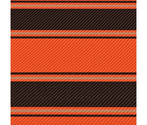 vidaXL markīze, oranža ar brūnu, 250x150 cm, izvelkama