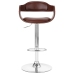 vidaXL bāra krēsls, brūna mākslīgā āda