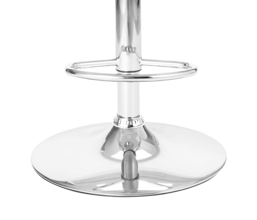 vidaXL bāra krēsls, brūna mākslīgā āda