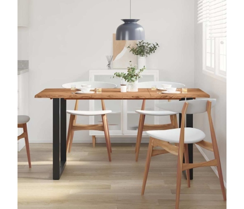 Virtuves Galds, 154X80X76 Cm, Akācijas Masīvkoks Vidaxl