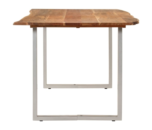 Virtuves Galds, 180X90X76 Cm, Akācijas Masīvkoks Vidaxl