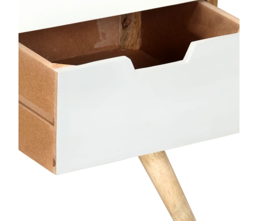 vidaXL TV skapītis, 110x35x48 cm, mango masīvkoks