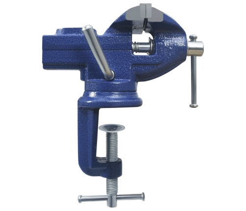 vidaXL galda skrūvspīles, čuguns, 60 mm