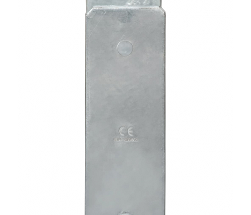 vidaXL žoga stiprinājumi, 6 gab., sudraba krāsa, 14x6x60 cm, tērauds