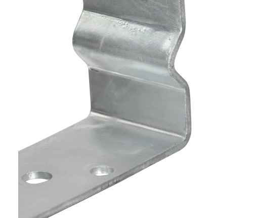 Žogu Stiprinājumi, 12 Gab., Sudraba Krāsa, 12X6X15 Cm, Tērauds Vidaxl