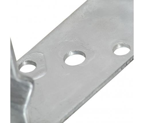 Žogu Stiprinājumi, 12 Gab., Sudraba Krāsa, 12X6X15 Cm, Tērauds Vidaxl