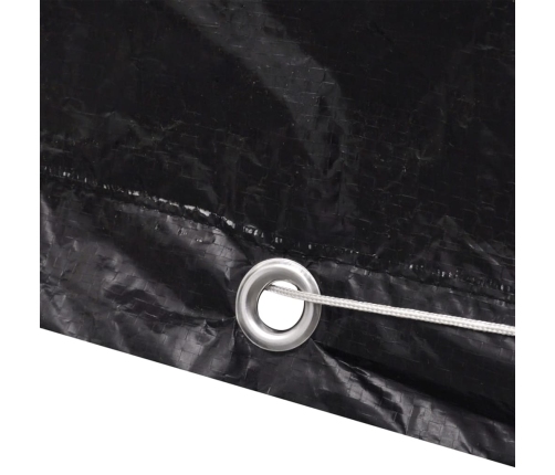 vidaXL sauļošanās zviļņa pārklājs, 2 gab., 8 gredzeni, 218x77x55 cm