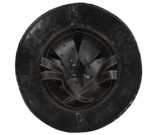 vidaXL viduslaiku bruņinieku ķivere, replika, sudraba krāsas tērauds