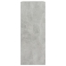 vidaXL 2-līmeņu grāmatu plaukts, pelēks 80x30x76,5cm inženierijas koks
