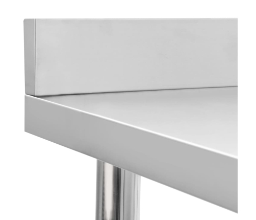 vidaXL virtuves darba galds, 60x60x93 cm, nerūsējošs tērauds