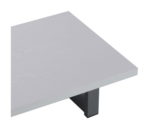 vidaXL divdaļīgs vannasistabas mēbeļu komplekts, balts, keramika