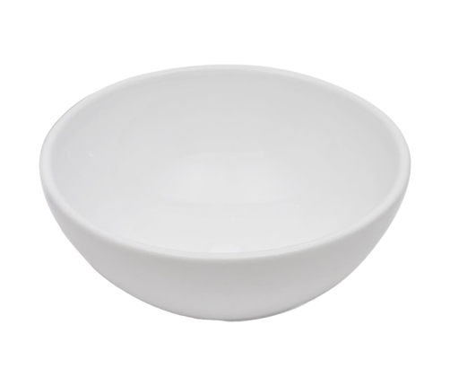 vidaXL divdaļīgs vannasistabas mēbeļu komplekts, balts, keramika