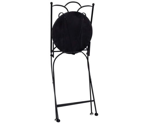 vidaXL 3-daļīgs mozaīkas bistro mēbeļu komplekts, keramikas flīzes