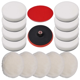 14-Daļīgs Pulēšanas Spilventiņu Komplekts, 180 Mm Vidaxl